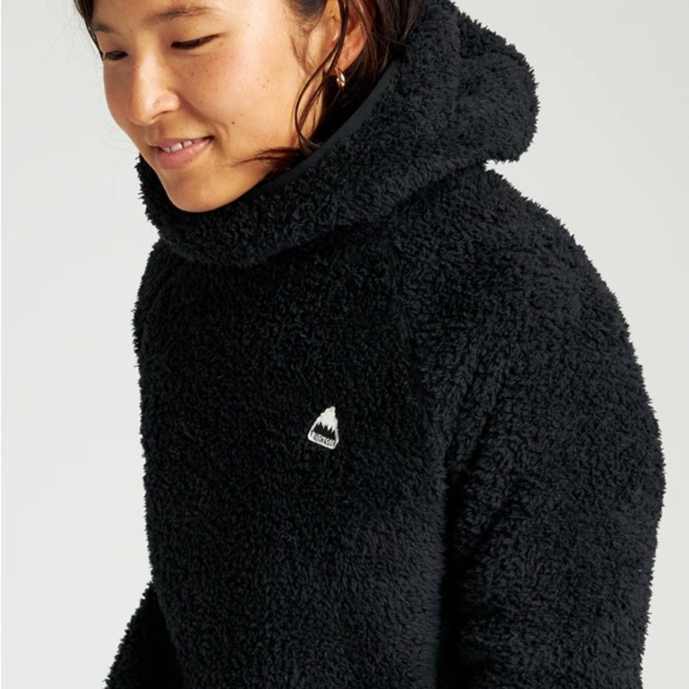 Burton Black Sherpa Hoodie